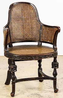 Continental Caned Bergere
