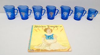 Shirley Temple Glasses Lot