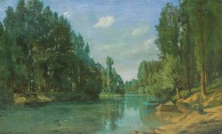 Felix Hippolyte Lanoue, Landscape