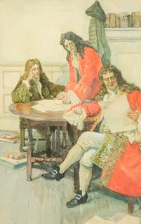 Alice Barber Stephens, Three 18th Century Gents