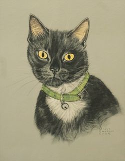 Gladys Emerson Cook, Tuxedo Cat
