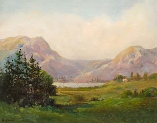 Henry Lewis, Alpine landscape