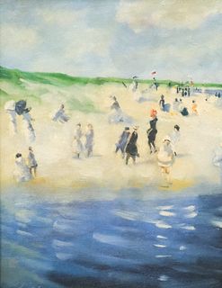 Adolph Gottlieb, Beach Scene