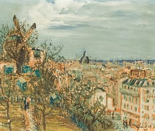 Leon-Alphonse Quizet, Montmartre
