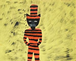 Earl Swanigan, Black Cat in Red Stripes