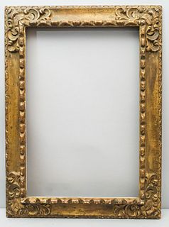 Spanish Baroque Giltwood Frame