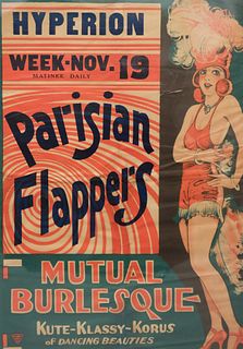 Poster for "Hyperion, Parisian Flappers"