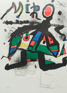 Joan Miro, Exhibition 'Miro' Galerie 1978