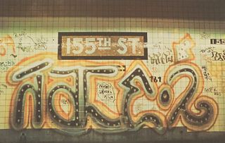 Jon Naar, "155th St." from The Faith of Graffiti