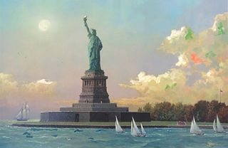 Alexander Chen, "Liberty Island"