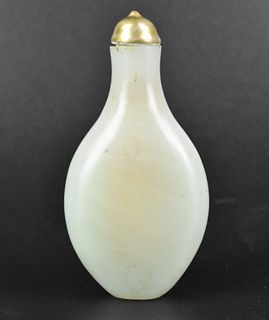 Chinese Jade Carved Snuff Bottle ,Qing Dynasty