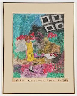 Justin McCarthy (American, 1892-1977) Flower Show