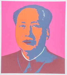 After Andy Warhol's Mao, by Sunday B. Morning