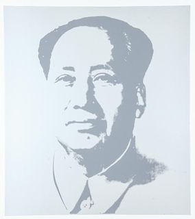 After Andy Warhol's Mao, by Sunday B. Morning