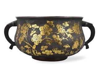 Japanese Mixed Metal Censer, 18th C.