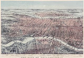 The City of Philadelphia, Currier & Ives