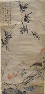 "Jiang TingXi",Chinese Bird Painting of Birds