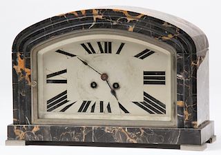 Art Deco Marble Mantle Clock