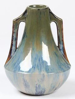 Fulper Twin Handled Vase