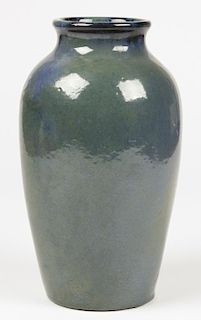 Large Fulper Flambe Glaze Vase