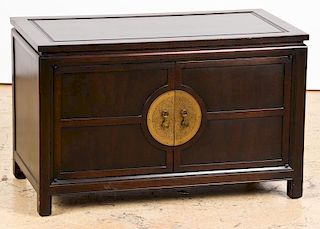 James Mont Style Asian Inspired Low Cabinet