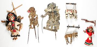 6 Ethnographic Puppets