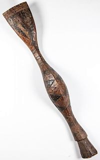 African Baga Snake, Guinea: 78" x 12.5" x 11"