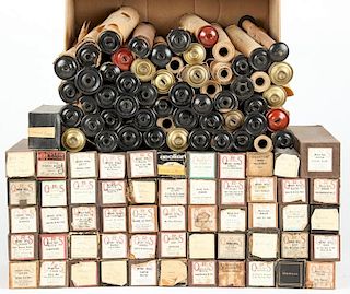 Group of Piano Rolls