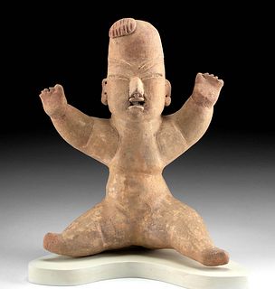 Important Olmec Terracotta Nude Baby