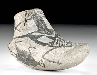 Rare Anasazi Mesa Verde Pottery Duck Slipper Vessel