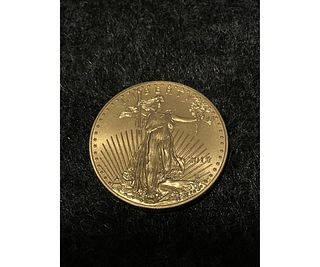 2015 $50 AMERICAN GOLD EAGLE 1oz 22kt COIN