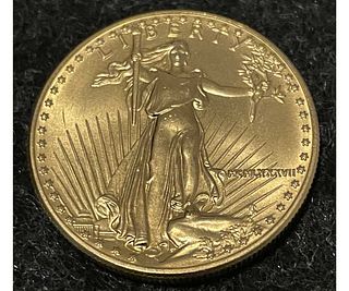 1987 $50 AMERICAN GOLD EAGLE 1oz 22kt COIN