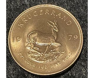 1979 SOUTH AFRICAN KRUGERRAND 1oz 22kt COIN