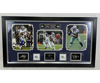 FRAMED 2018 NFC EAST CHAMPS DALLAS COWBOYS