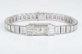 Blancpain Lady's Diamond Watch Circa 1940