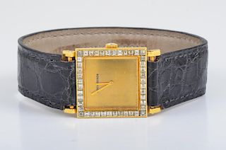 Boucheron Lady's Gold Diamond Watch