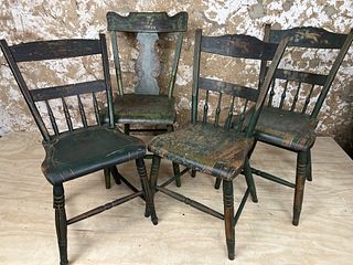 Four Pennsylvania Chairs