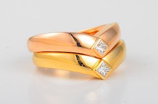 Cartier Twin Diamond Ring