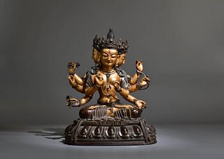 Gilt-Bronze Figure Of Namgyalma