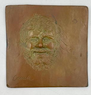Thomas Cornell Bronze Relief Plaque