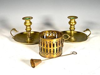 Assorted Antique Brass Lot