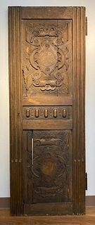 Antique French Carved Door Panel