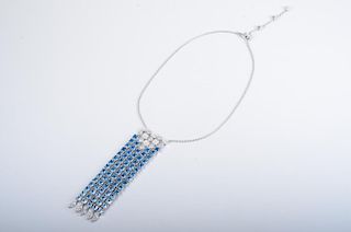 Bulgari Diamond Topaz Necklace