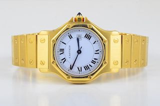 Cartier Santo Gold Man's Watch