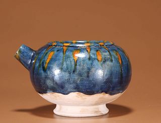 Sancai Glaze Water Pot