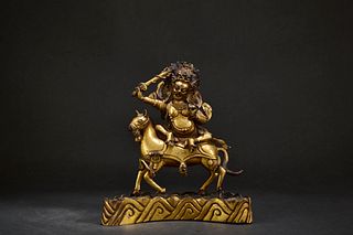 Gilt-Bronze Figure Of Palden Lhamo