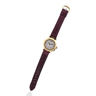 Cartier Pasha 18k Gold Diamond Automatic Ladies Watch 2519