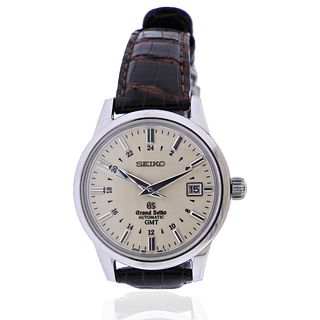 Seiko Grand Seiko Stainless Steel GMT Automatic Men's Watch 9S56-00B0