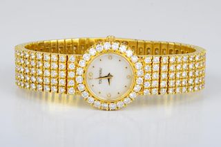 Tourneau Gold Diamond Lady's Watch