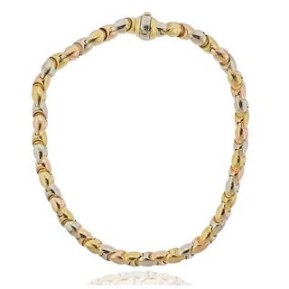 Baraka 18k Tri Color Gold Necklace